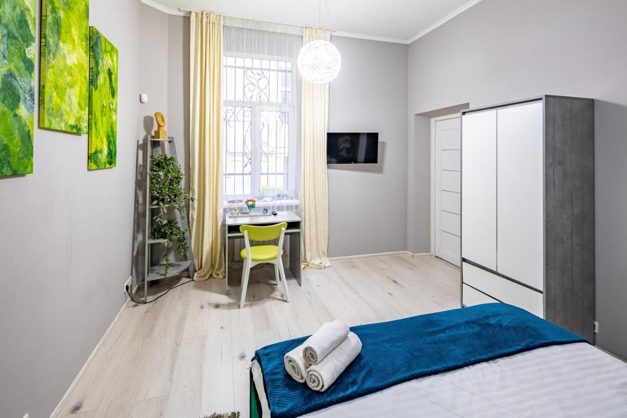 Bv Apartments Green Lviv Bagian luar foto