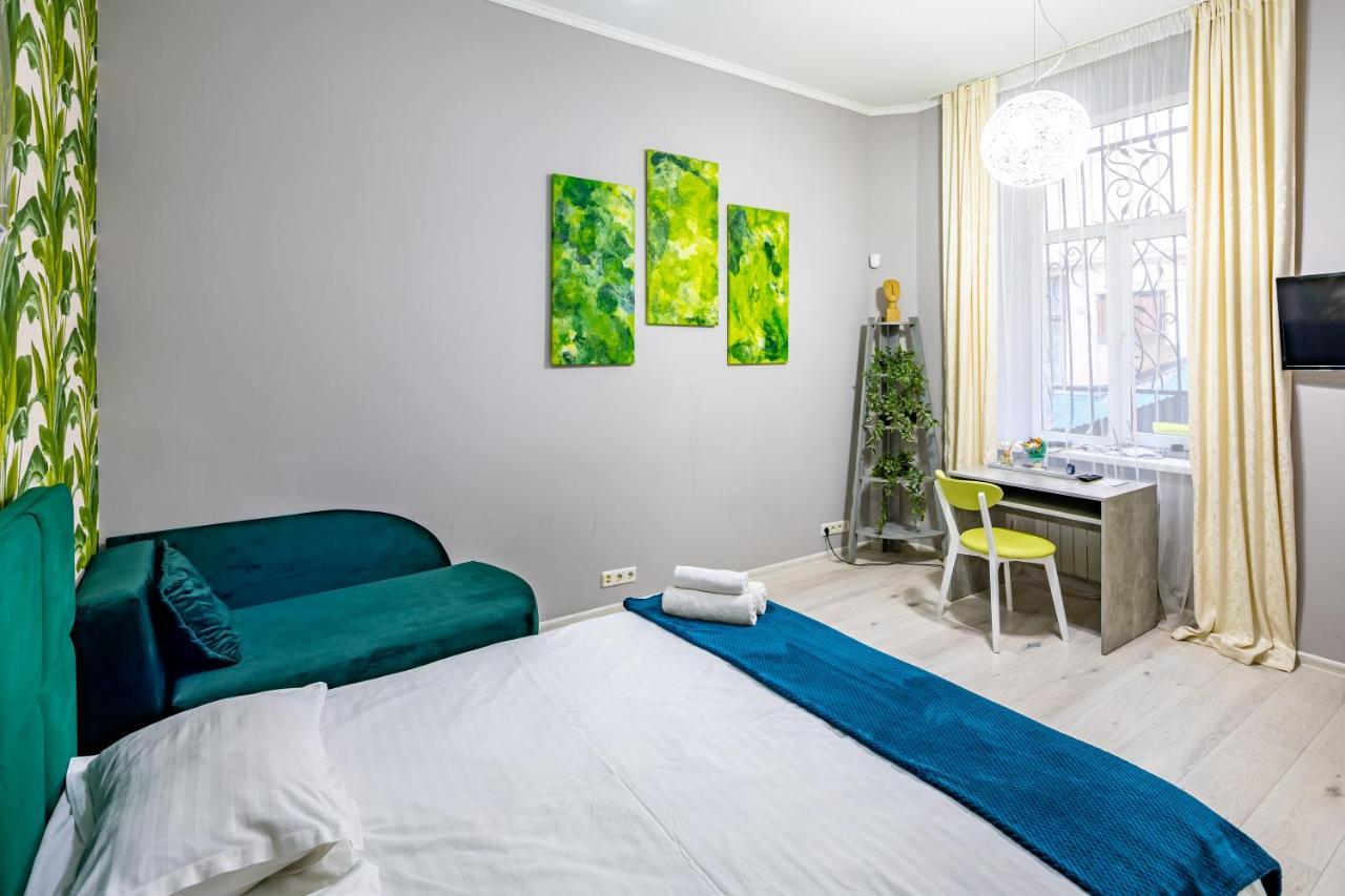 Bv Apartments Green Lviv Bagian luar foto